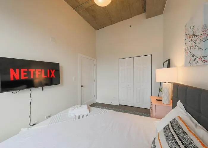Spacious 2br South Loop With Skyline View, Optional Parking And Gym Access Close To Mccormick Place, Grant Park, Museum Campus & Cta Lines